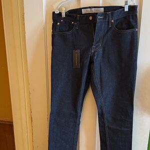 Williamsburg Garment Company Dark Blue Slim Fit Jeans